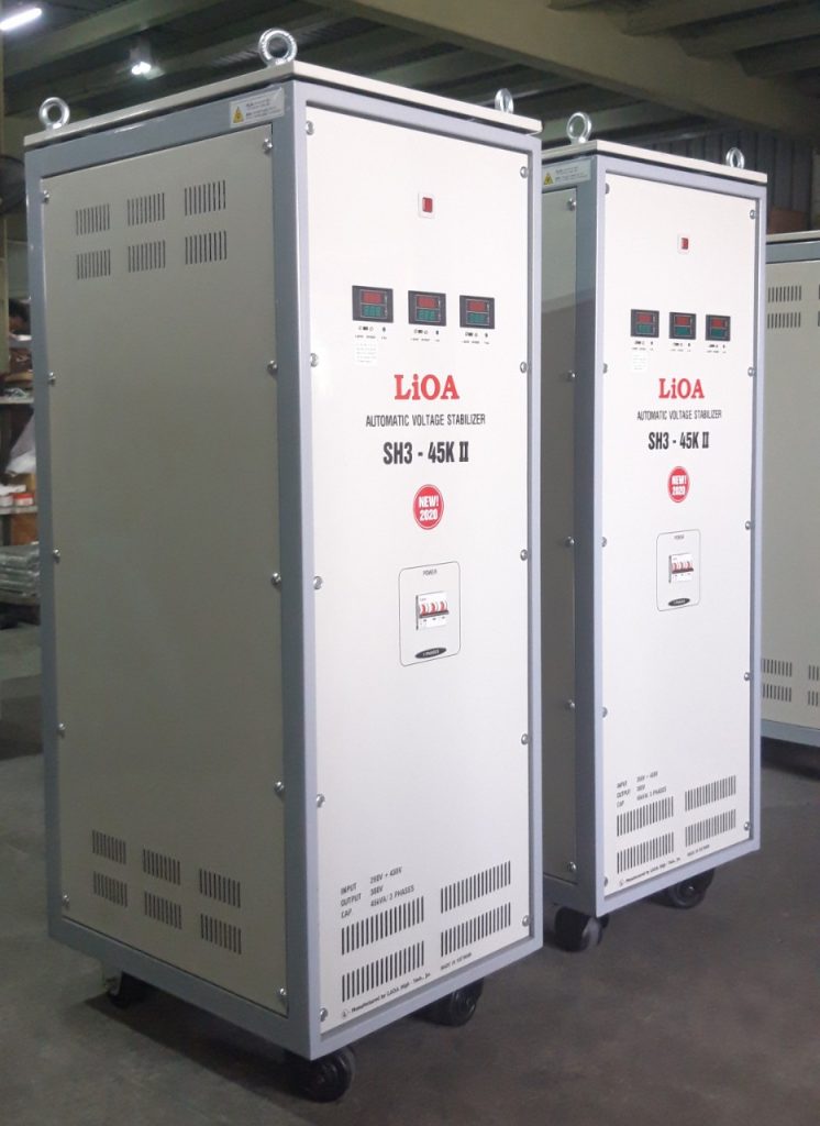 Ổn áp 3 pha 45 kVA Điện áp vào 260V430V ra 380V thietbidienlioa